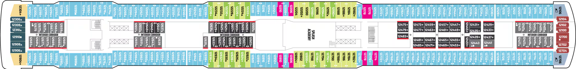 Deck 12 plan